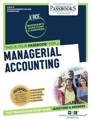 cover image of Managerial Accounting
